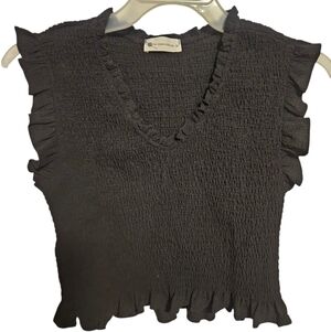 The Impeccable Pig Cinch Knit top , Medium